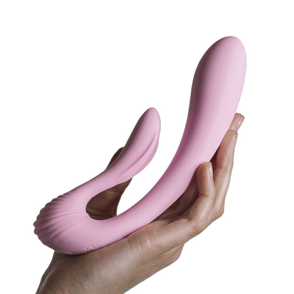 купить Вибратор Adrien Lastic G-wave вагинально-клиторальный, 2 мотора, универсальный