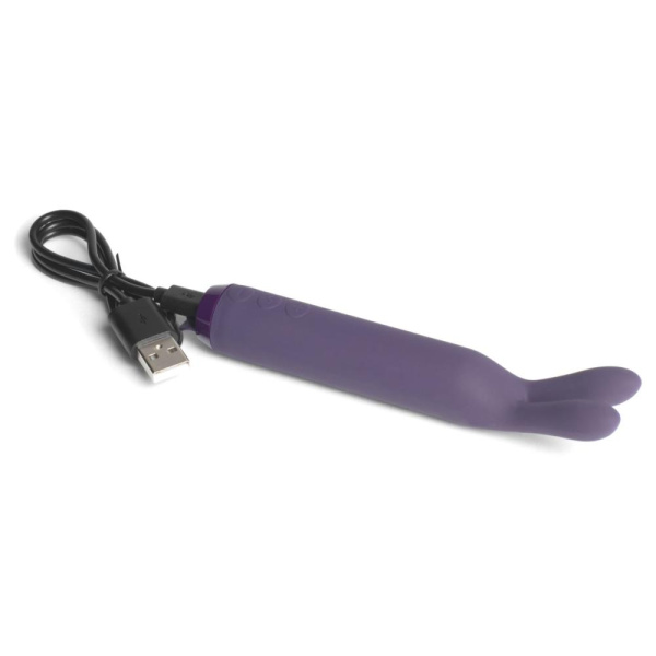 купити Вібратор з вушками Je Joue - Rabbit Bullet Vibrator Purple, глибока вібрація
