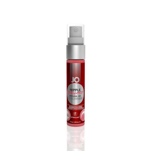 купити Гель для стимуляції сосків System JO Nipple Titillator Strawberry (30 мл), ментол та перцева м’ята