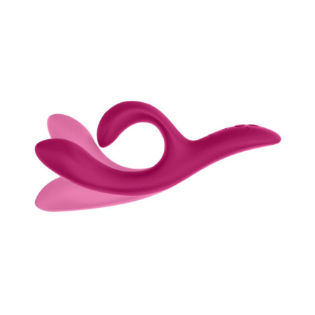 фото Смарт вибратор-кролик We-Vibe Nova Fuchsia, эргономичный, регулируемый угол наклона ствола  || фото Смарт вібратор-кролик We-Vibe Nova Fuchsia, ергономічний, регульований кут нахилу стовбура 