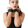 фото Ошейник с наручниками из натуральной кожи Art of Sex - Bondage Collar with Handcuffs  || фото Нашийник з наручниками із натуральної шкіри Art of Sex - Bondage Collar with Handcuffs 