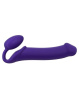 фото Безремневой страпон Strap-On-Me Violet XL, полностью регулируемый, диаметр 4,5см