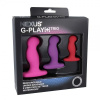 фото Набор вибромассажеров простаты Nexus G-Play Trio Plus, макс диаметр 2,3-3,0-3,5см, для новичков  || фото Набір вібромасажерів простати Nexus G-Play Trio Plus, макс діаметр 2,3-3,0-3,5 см, для новачків 