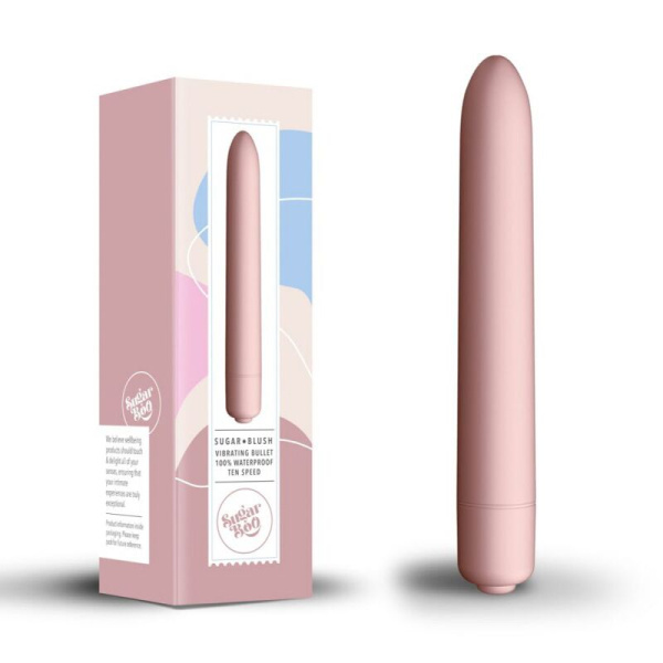 купить Мини-вибратор SugarBoo Sugar Blush, 10 уровней интенсивности