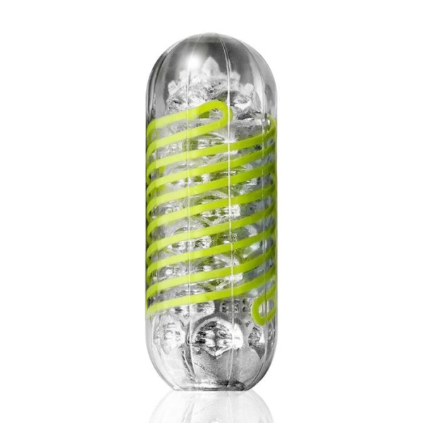 купити Мастурбатор Tenga Spinner 03 Shell з пружною стимулювальною спіраллю всередині, пружна спіраль