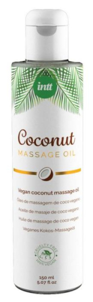 Масажна олія Intt Coconut Vegan (150 мл)