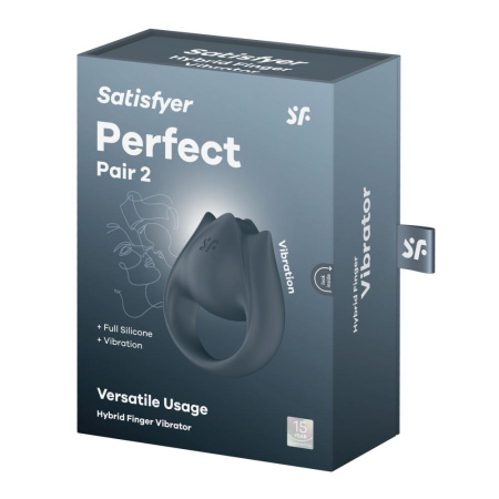 фото Вибратор на палец и эрекционное кольцо 2в1 Satisfyer Perfect Pair 2  || фото Вібратор на палець та ерекційне кільце 2в1 Satisfyer Perfect Pair 2 