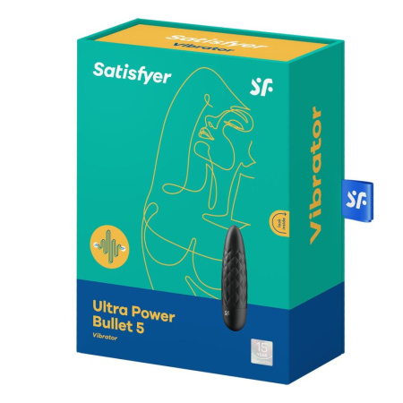 фото Минивибратор Satisfyer Ultra Power Bullet 5 Black  || фото Мінівібратор Satisfyer Ultra Power Bullet 5 Black 