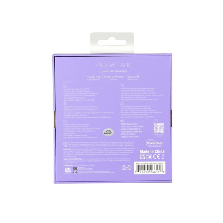 фото Роскошный вибратор Pillow Talk Flirty Purple Special Edition, Сваровски, повязка на глаза+игра  || фото Розкішний вібратор Pillow Talk Flirty Purple Special Edition, Сваровскі, пов’язка на очі+гра 