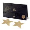 фото Пэстис - стикини Bijoux Indiscrets - Flash Star Gold, наклейки на соски