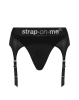 фото Трусы для страпона с подвязками для чулок Strap-On-Me REBEL HARNESS - XL  || фото Труси для страпону з підв'язками для панчох Strap-On-Me REBEL HARNESS - XL 