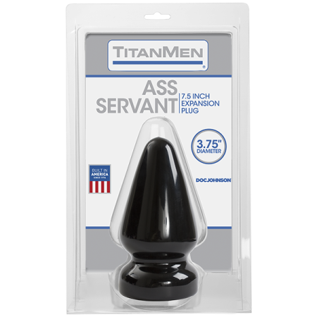 фото Пробка для фистинга Doc Johnson Titanmen Tools - Butt Plug 3.75 Inch Ass Servant, диаметр 9,4см  || фото Пробка для фістингу Doc Johnson Titanmen Tools - Butt Plug 3.75 Inch Ass Servant, діаметр 9,4см 