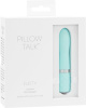 фото Роскошный вибратор PILLOW TALK - Flirty Teal с кристаллом Сваровски, гибкая головка  || фото Розкішний вібратор PILLOW TALK - Flirty Teal з кристалом Сваровські, гнучка голівка 