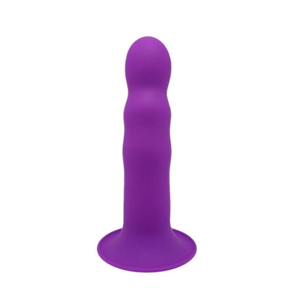 купить Дилдо с присоской Adrien Lastic Hitsens 3 Purple, отлично для страпона, диаметр 4,1см, длина 18,2см
