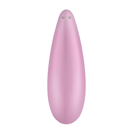 фото Мощный вакуумный клиторальный стимулятор Satisfyer Curvy 3+ с управлением через интернет  || фото Вакуумный клиторальный стимулятор Satisfyer Curvy 3+ 