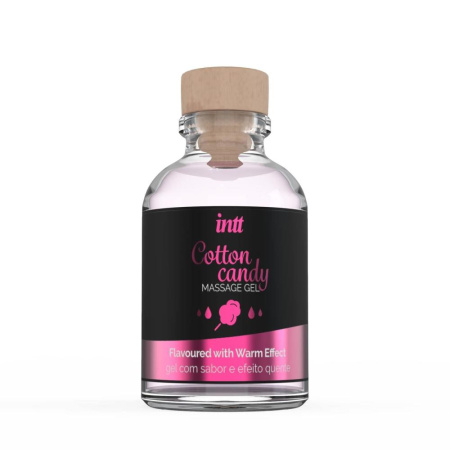 фото Массажный гель для интимных зон Intt Cotton Candy (30 мл) разогревающий  || фото Масажний гель для інтимних зон Intt Cotton Candy (30 мл) розігріваючий 