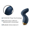 фото Вакуумный клиторальный стимулятор Svakom Pulse Pure Navy Blue, 5 режимов, 5 интенсивностей в каждом  || фото Вакуумний кліторальний стимулятор Svakom Pulse Pure Navy Blue, 5 режимів, 5 інтенсивностей у кожному 