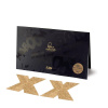 фото Пэстис - стикини Bijoux Indiscrets - Flash Cross Gold, наклейки на соски