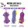 фото Вагинальные шарики с массажем и вибрацией FeelzToys Motion Love Balls Jivy с пультом ДУ, 7 режимов  || фото Вагінальні кульки з масажем і вібрацією FeelzToys Motion Love Balls Jivy з пультом дистанційного кер 