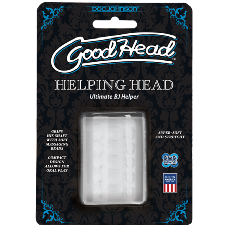 фото Мастурбатор Doc Johnson GoodHead - Helping Head ULTRASKYN, супер помогалочка для минета  || фото Мастурбатор Doc Johnson GoodHead - Helping Head ULTRASKYN, супер помічниця для мінету 