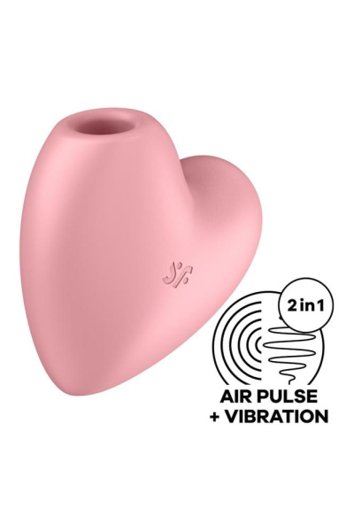 купить Вакуумный стимулятор Satisfyer Cutie Heart Light Red