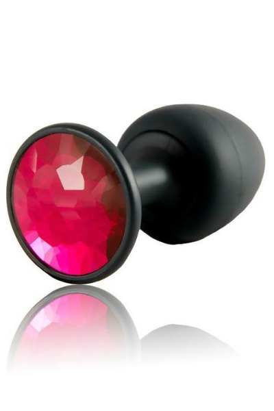 купить Анальная пробка Dorcel Geisha Plug Ruby L с шариком внутри, создает вибрации, макс. диаметр 4см