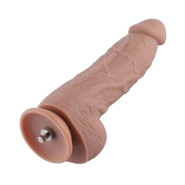 купить Гибкий фаллоимитатор для секс-машин Hismith 9.25″ Silicone Dildo, система KlicLok