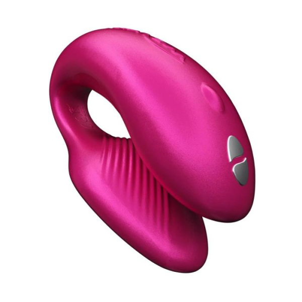 купить Смарт-вибратор для пар We-Vibe Chorus Cosmic Pink, сенсорное управление вибрациями сжатием пульта