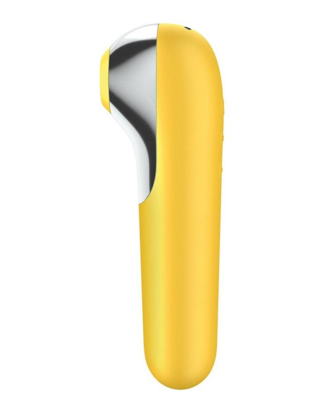 купити Смарт вібратор та вакуумний стимулятор 2-в-1 Satisfyer Dual Love Yellow