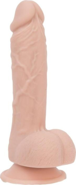 купить Реалистичный фаллоимитатор на присоске ADDICTION — Mark 7,5″ Dildo With Balls, Beige
