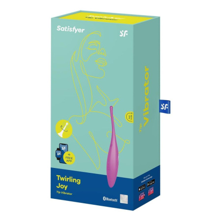 фото Смарт-вибратор для клитора Satisfyer Twirling Joy Fuchsia  || фото Смарт-вібратор для клітора Satisfyer Twirling Joy Fuchsia 