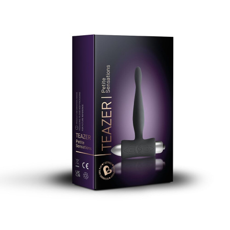 фото Анальный вибратор Rocks Off Petite Sensations - Teazer Black  || фото Анальний вібратор Rocks Off Petite Sensations — Teazer Black 