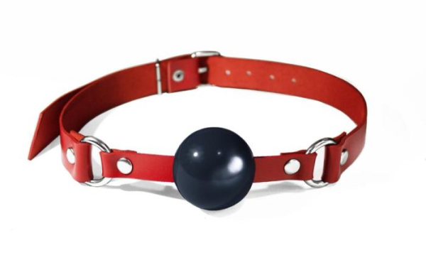 купить Кляп силиконовый Feral Feelings Silicon Ball Gag Red/Black