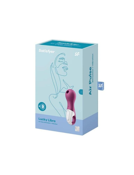 купити Вібромасажер із вакуумною стимуляцією Satisfyer Lucky Libra