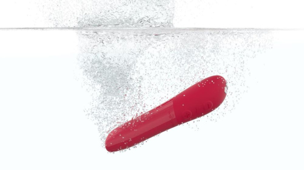 купить Мощная вибропуля Tango X Cherry Red by We-Vibe, 7 режимов вибрации, 8 уровней интенсивности