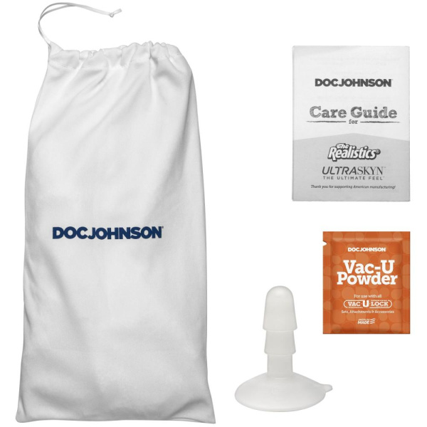 купить Фаллоимитатор Doc Johnson Signature Cocks – Chad White 8,5 inch UltraSkyn