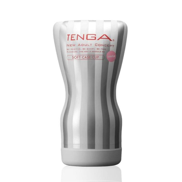 купити Мастурбатор Tenga Squeeze Tube Cup (м’яка подушечка) GENTLE стискається