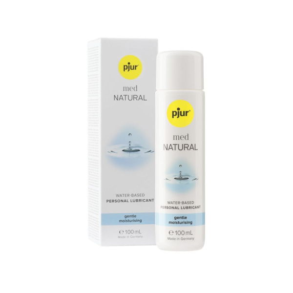 купить Лубрикант на водной основе pjur MED Natural glide 100 мл специально для сухой и чувствительной кожи