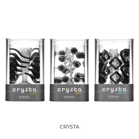 фото Мастурбатор TENGA Crysta Block, уникальный рельеф, стимулирующие плотные блоки, прозрачный материал  || фото Мастурбатор TENGA Crysta Block, унікальний рельєф, стимулювальні щільні блоки, прозорий матеріал 