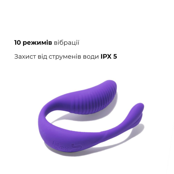 купить Вибратор для пар Adrien Lastic Mini Romeo II с пультом LRS и двумя моторчиками