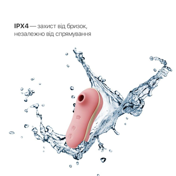 купити Набір 2в1 Zalo — UNICORN Pink, віброяйце + вакуумний стимулятор