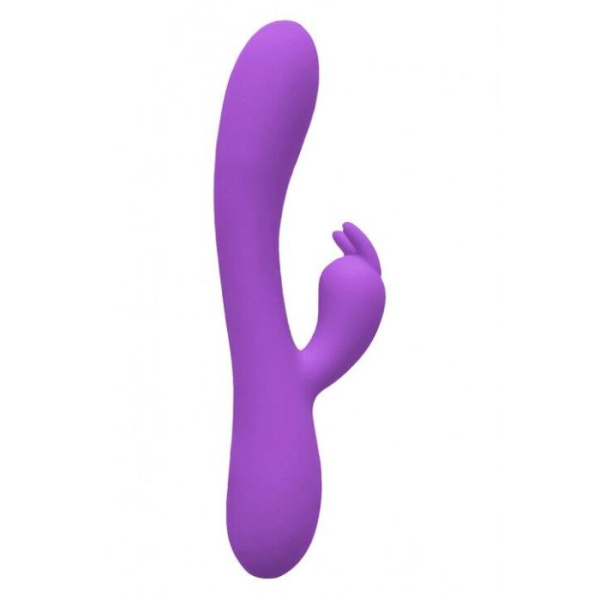 купить Вибратор-кролик Wooomy Gili-Gili Vibrator with Heat Purple, отросток с ушками, подогрев до 40 °С