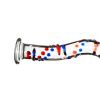 фото Стеклянный дилдо с изгибами и рисунком Gildo Glass Dildo No. 3  || фото Скляний ділдо з вигинами і малюнком Gildo Glass Dildo No. 3 
