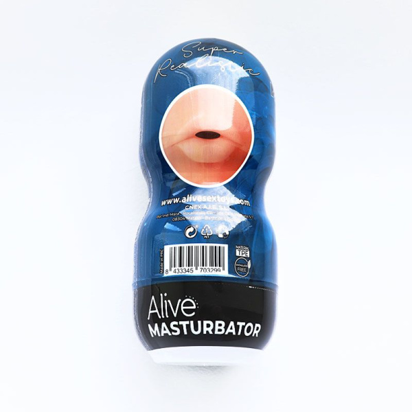 купить Недорогой мастурбатор ротик Alive Super Realistic Oral