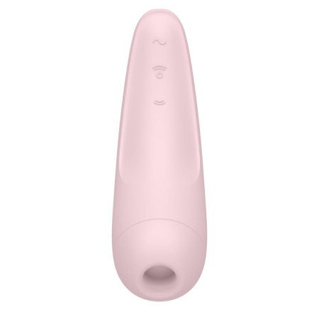 Вакуумный клиторальный стимулятор Satisfyer Curvy 2+ Pink