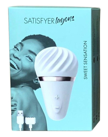фото Мощный вибратор Satisfyer Lay-On - Little Wand, водонепроницаемый,15 режимов работы  || фото Мощный вибратор Satisfyer Lay-On - Little Wand, водонепроницаемый 