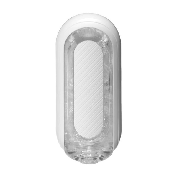 купить Мастурбатор Tenga Flip Zero GRAVITY White, изменяемая интенсивность стимуляции, раскладной