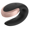 фото Смарт-вибратор для пар Satisfyer Double Love (Black)  || фото Смарт-вібратор для пар Satisfyer Double Love (Black) 