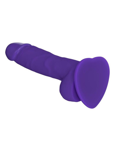купить Реалистичный фаллоимитатор Strap-On-Me SOFT REALISTIC DILDO Violet - Size M