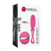 фото Виброяйцо Dorcel Secret Delight Magenta с пультом ДУ, с турборежимом и голосовым управлением  || фото Виброяйце Dorcel Secret Delight Magenta з пультом ДК, з турборежимом і голосовим керування 